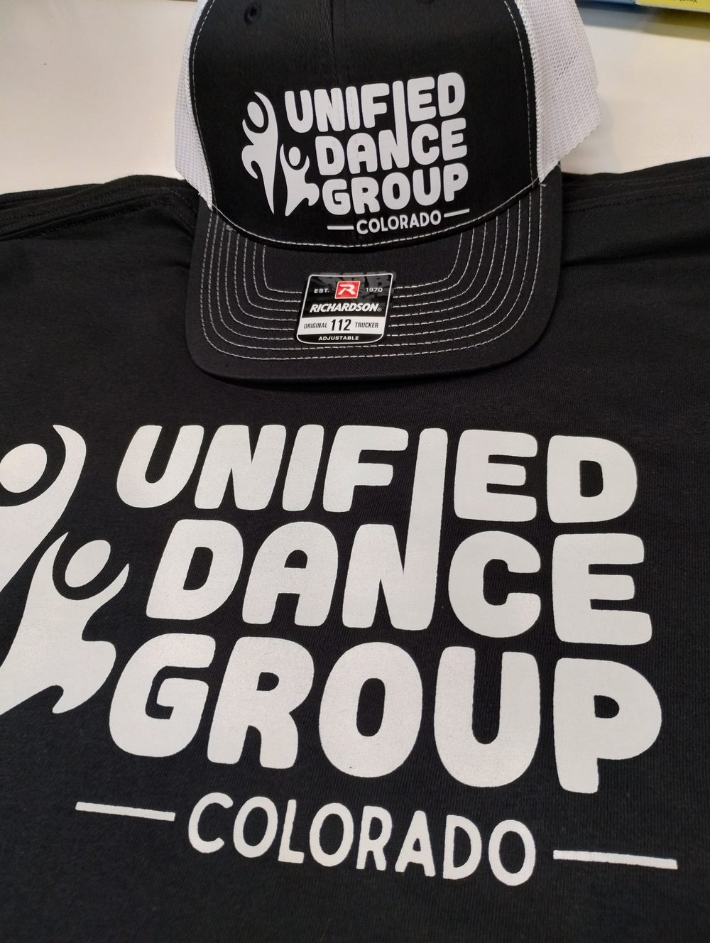 Custom apparel for Unified Dance Group Colorado — custom t-shirts Western Slope